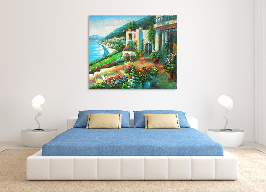 New Horizon on the wall