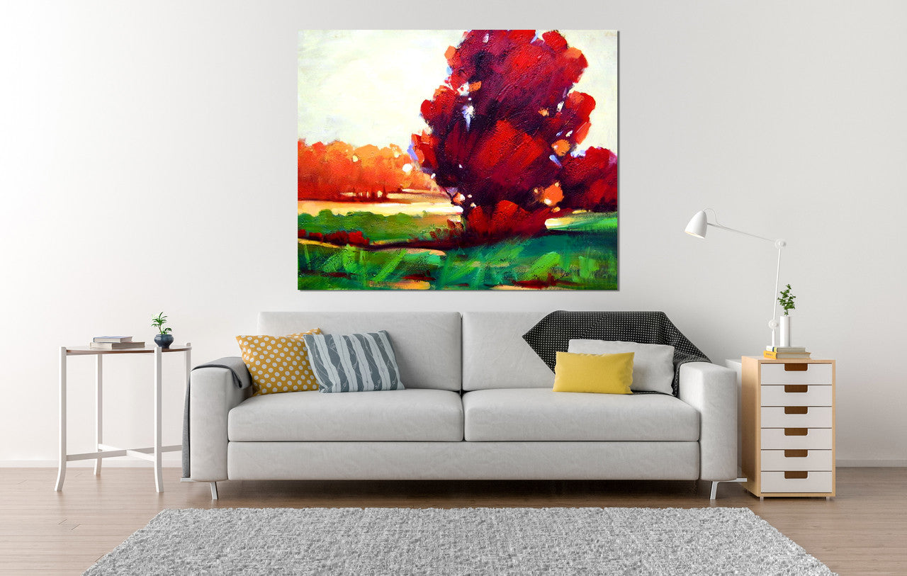 Island of Serenity on the wall