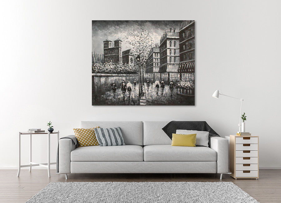 Melancholy Four on the wall