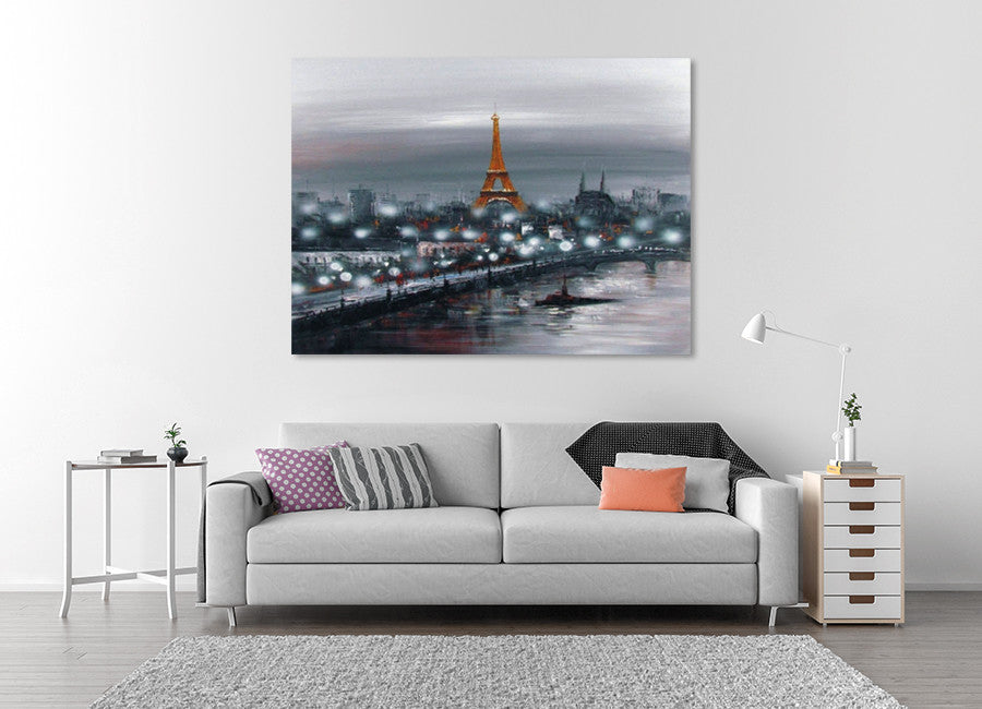 Paris at Night on the wall