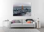 Paris at Night on the wall