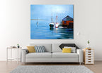 The Sail on the wall