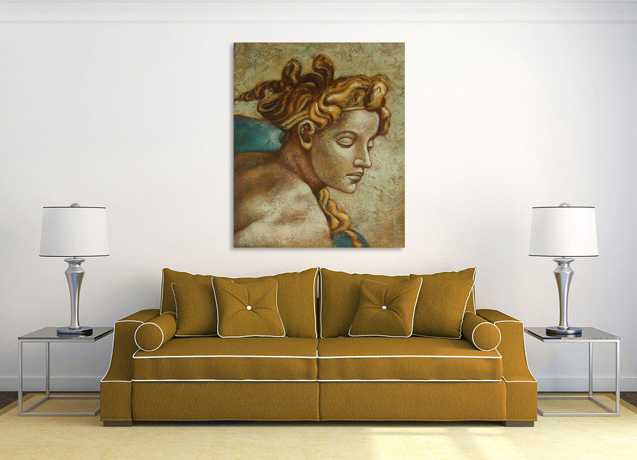 Greek Enchantress on the wall