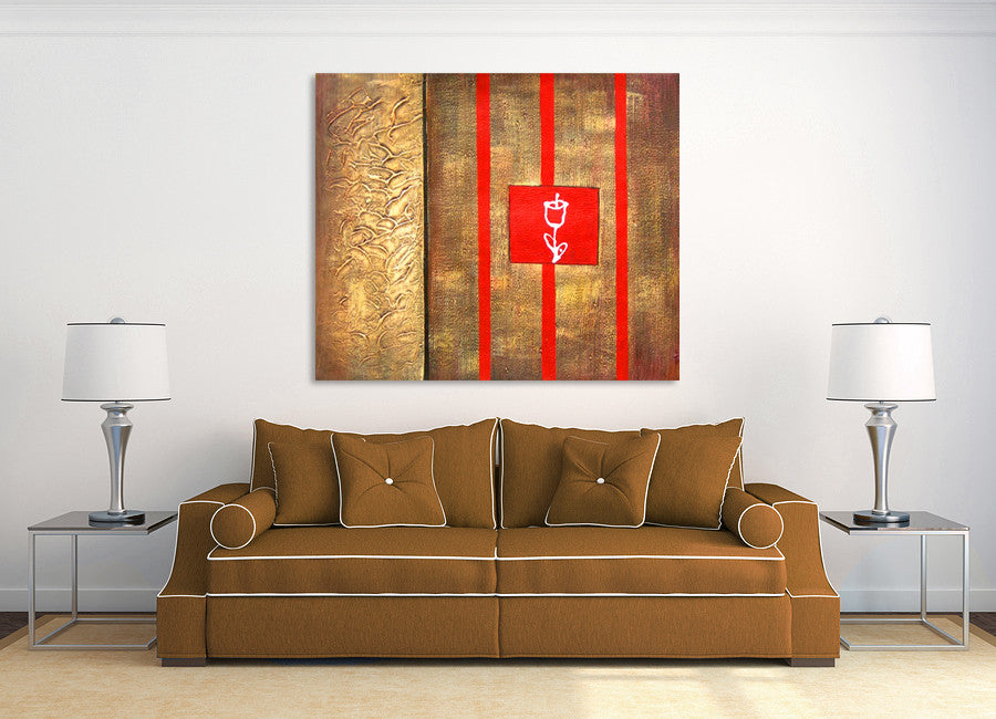 Red Lines on the wall