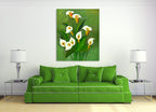 Bouquet on the wall