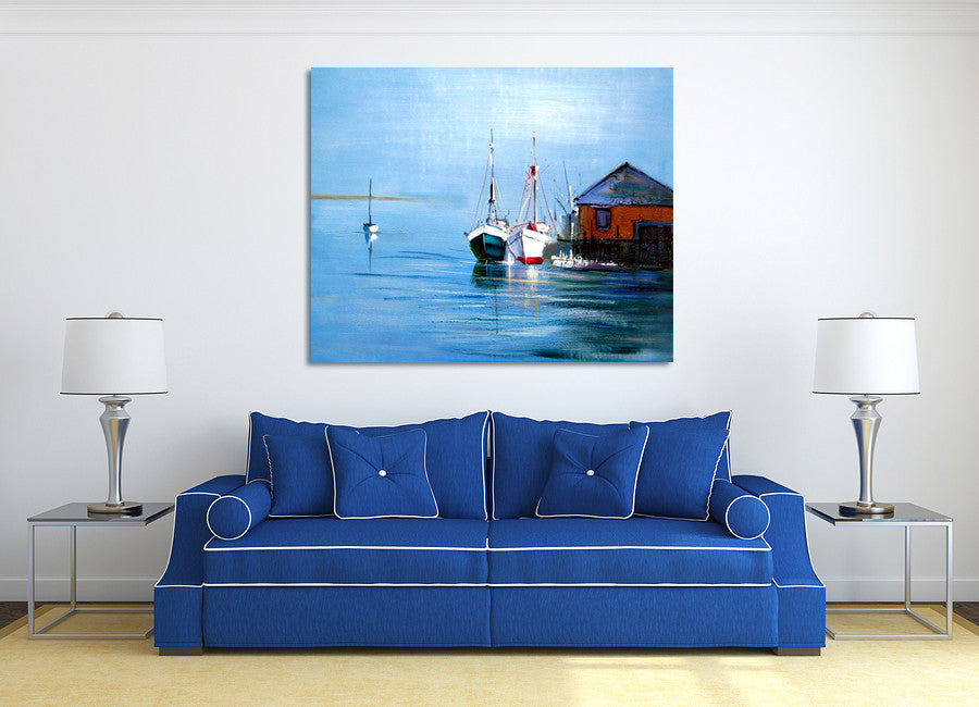 The Sail on the wall