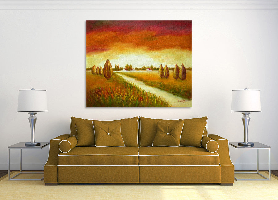 Pathway on the wall