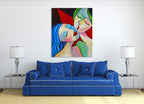 Lovely Kiss on the wall