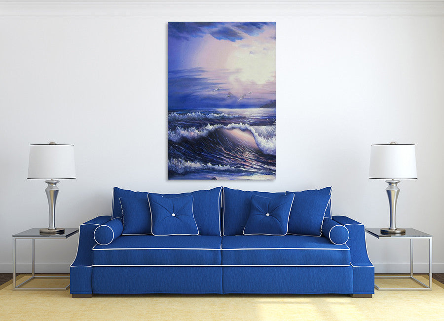 Disturbed Ocean on the wall