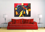 Jazz Musicians on the wall