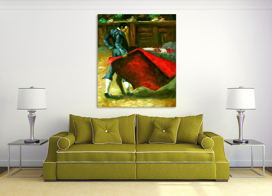 Matador on the wall