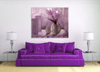 Lavander Flora on the wall