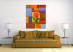 Florid Flower on the wall