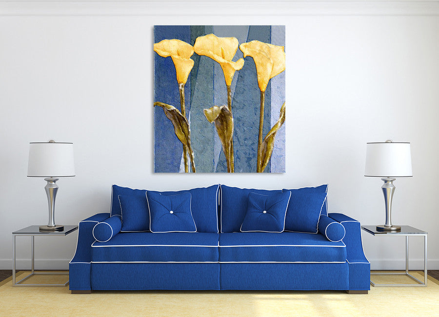 Awesome Lilies II on the wall