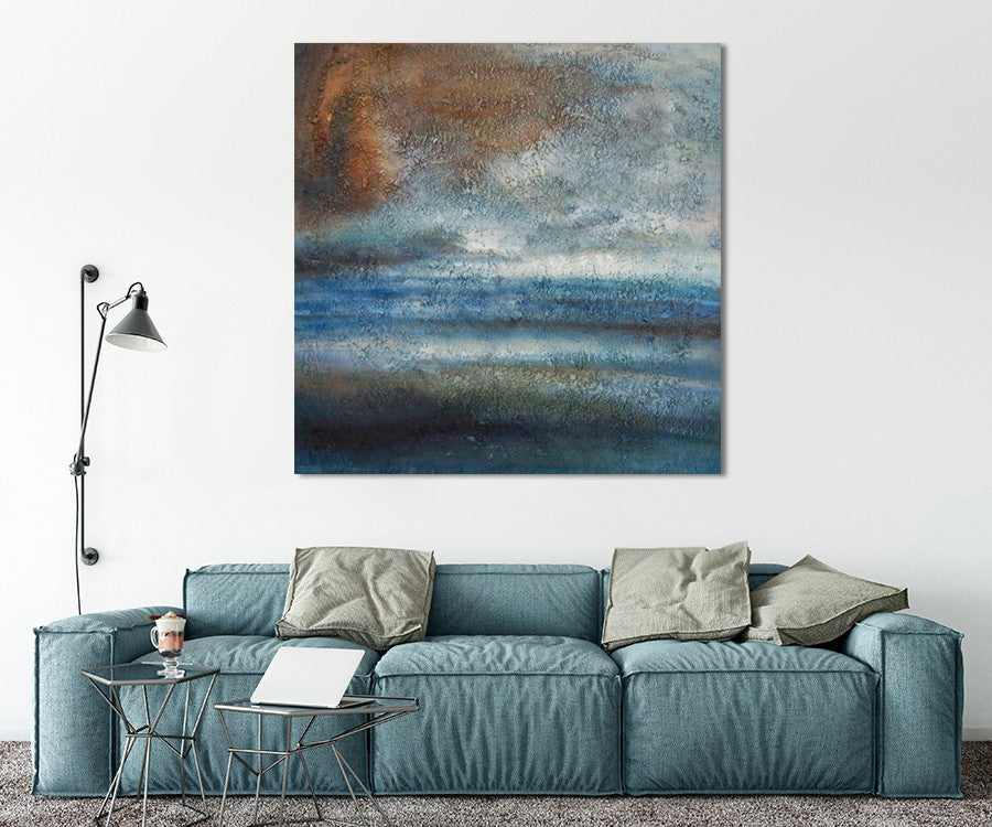 Storm at Sea on the wall