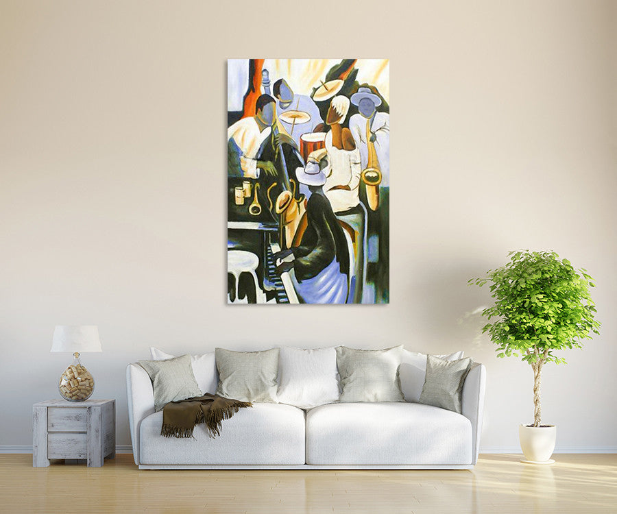 Jazzin' up on the wall