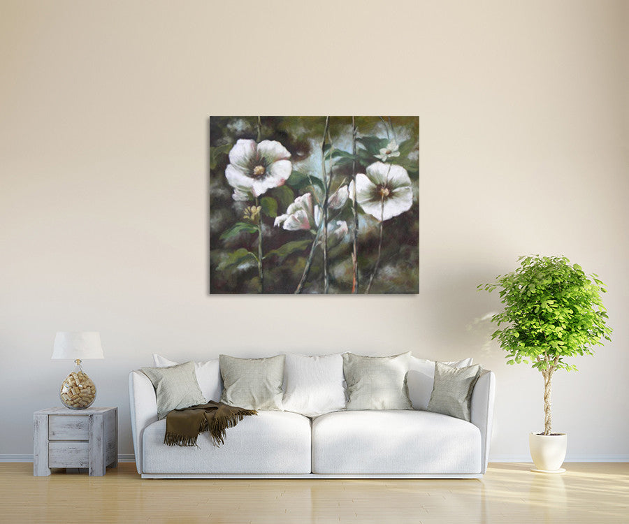 Beauty Among The Thorns on the wall