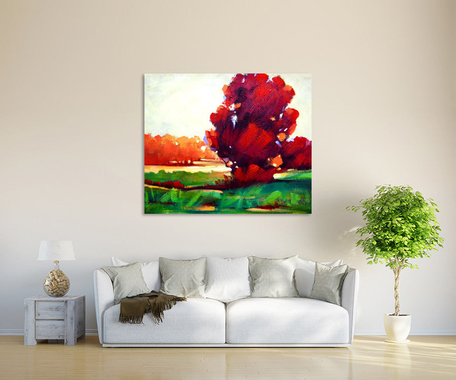 Island of Serenity on the wall