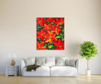 Abundant Garden on the wall