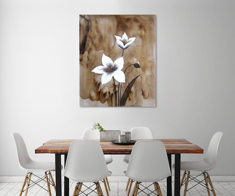 Blooming on the wall