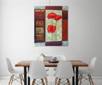 Scarlet Charm on the wall