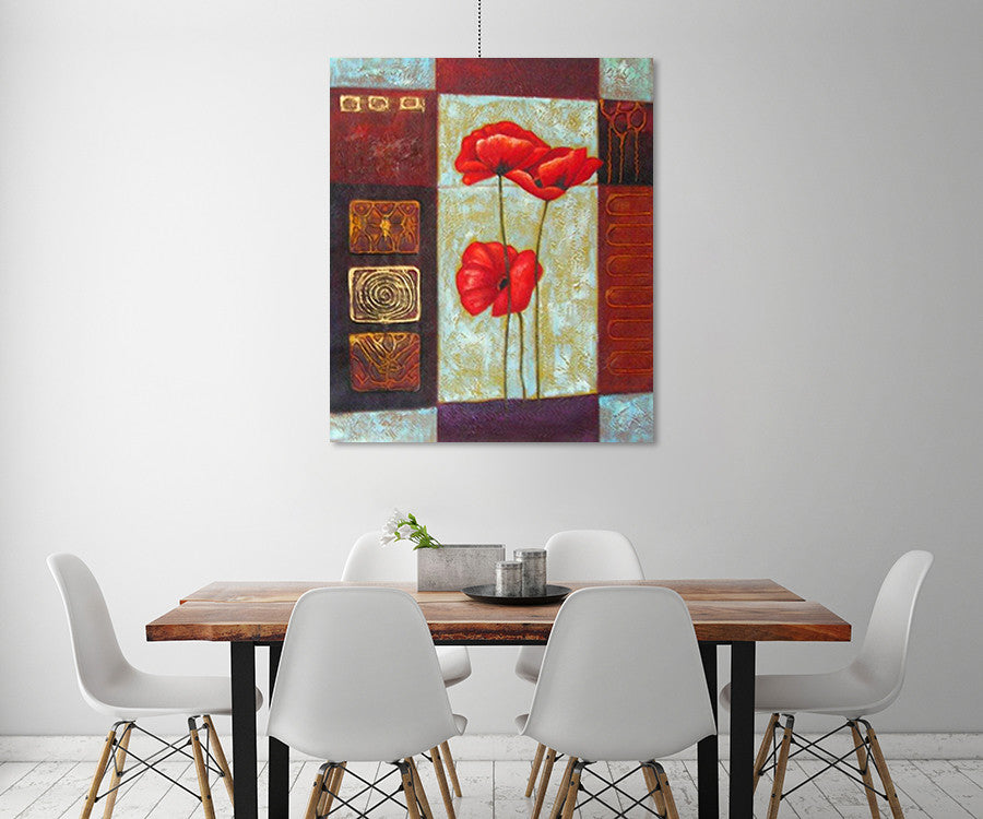 Scarlet Charm on the wall