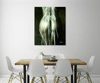 Unconcealed on the wall