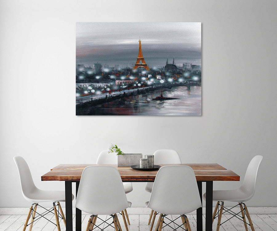 Paris at Night on the wall