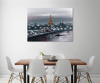 Paris at Night on the wall