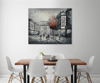 Autumn in Paris on the wall