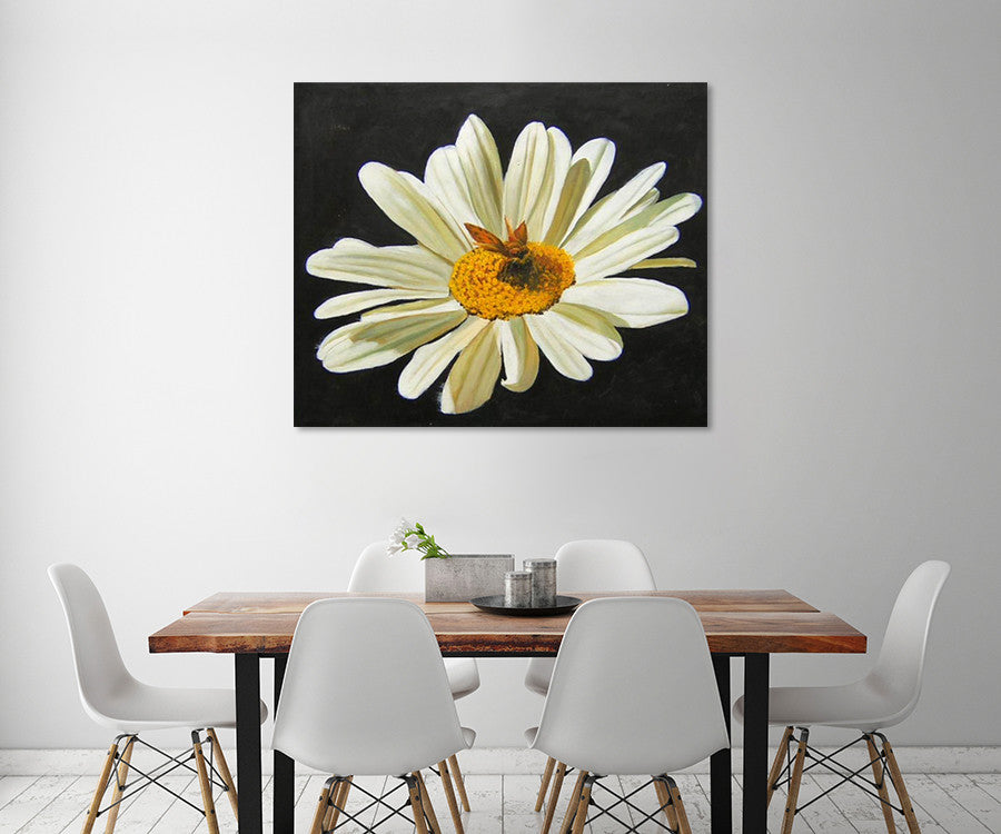 Pollen on the wall