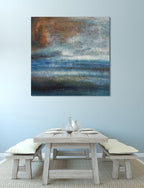 Storm at Sea on the wall