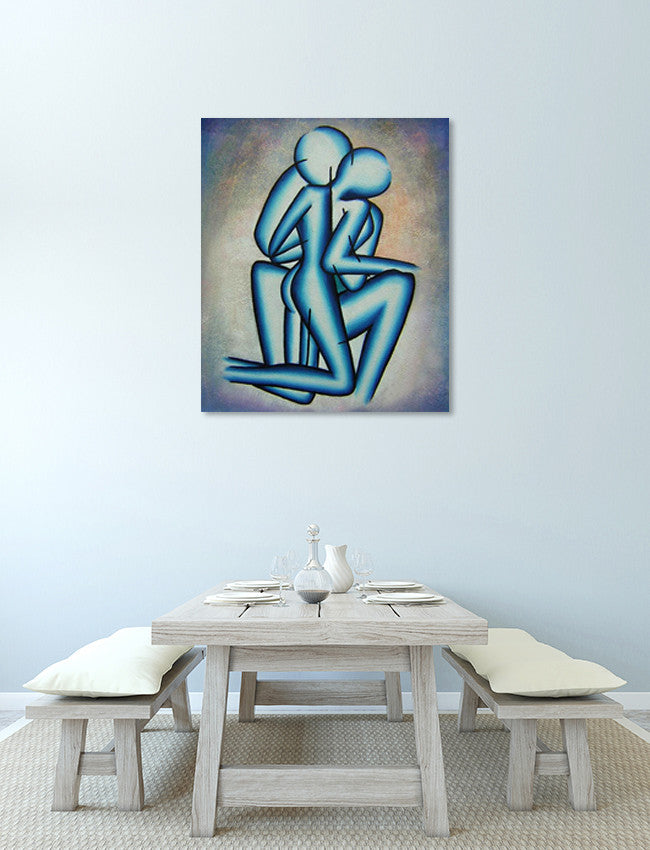 Gratification on the wall