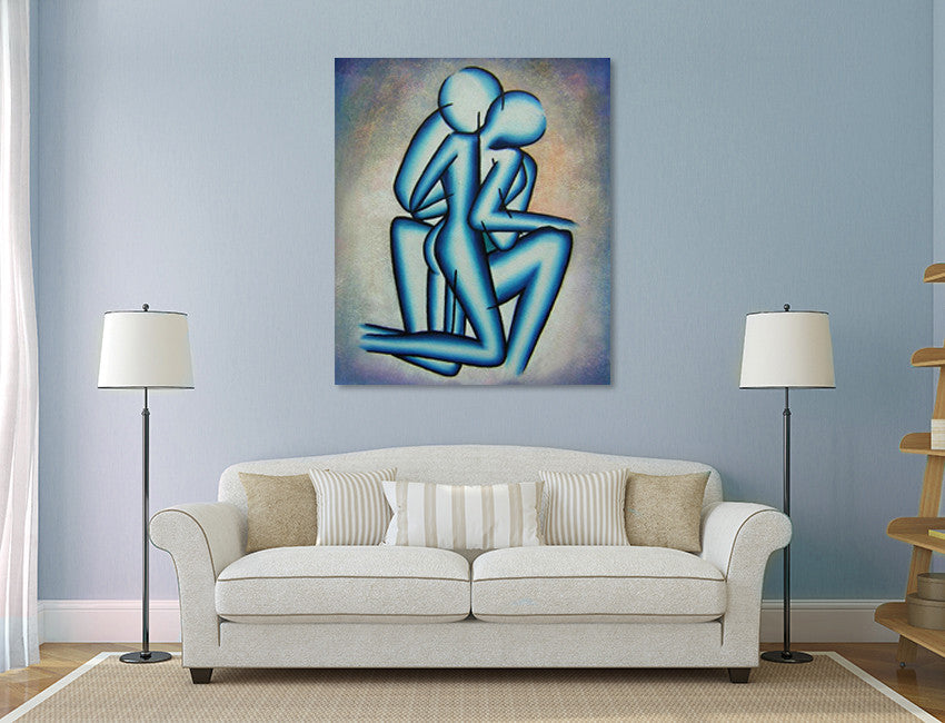 Gratification on the wall