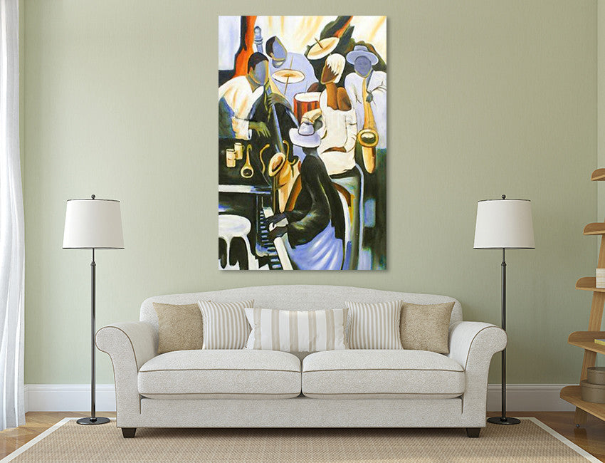 Jazzin' up on the wall