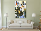 Jazzin' up on the wall