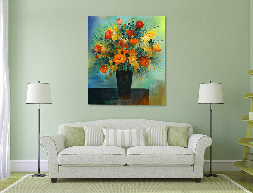 Spring Blooms on the wall