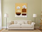 Dainty Duo on the wall