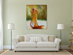 Caress on the wall