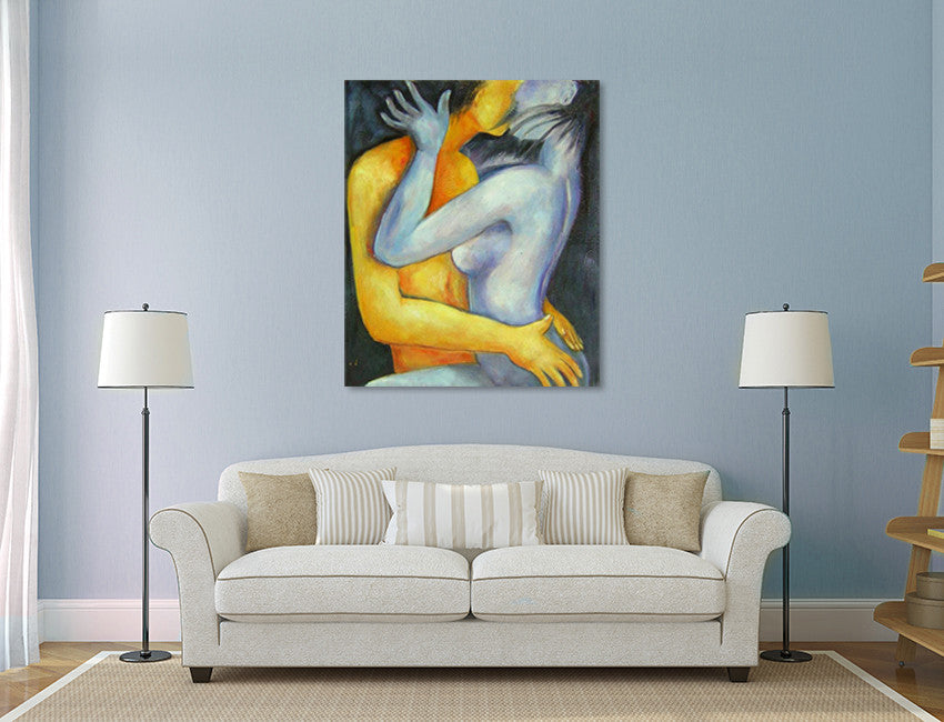 Pleasure on the wall
