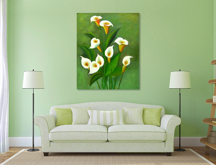 Bouquet on the wall