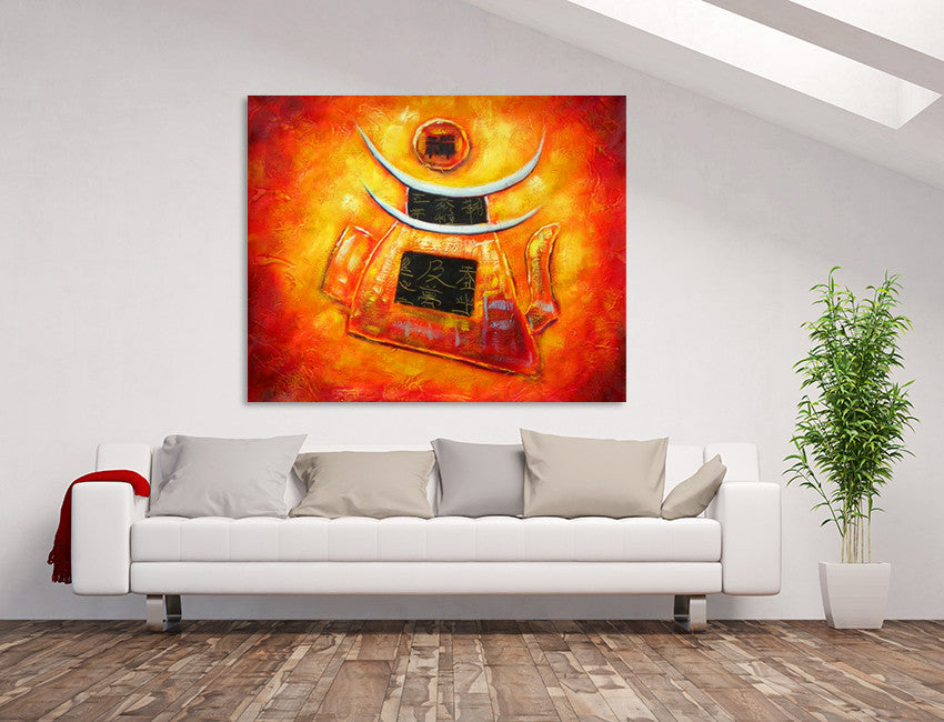 Oriental Kettle on the wall