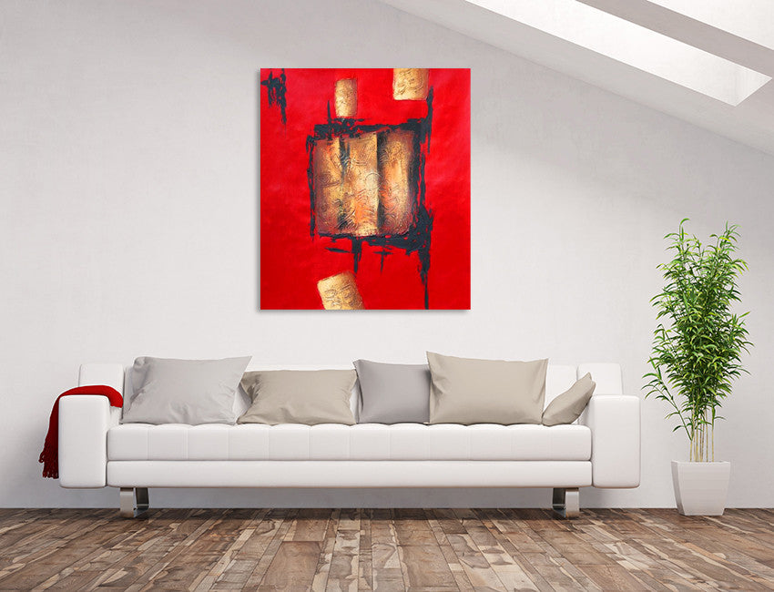The Cube on the wall