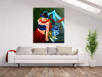 Femme Fatale on the wall