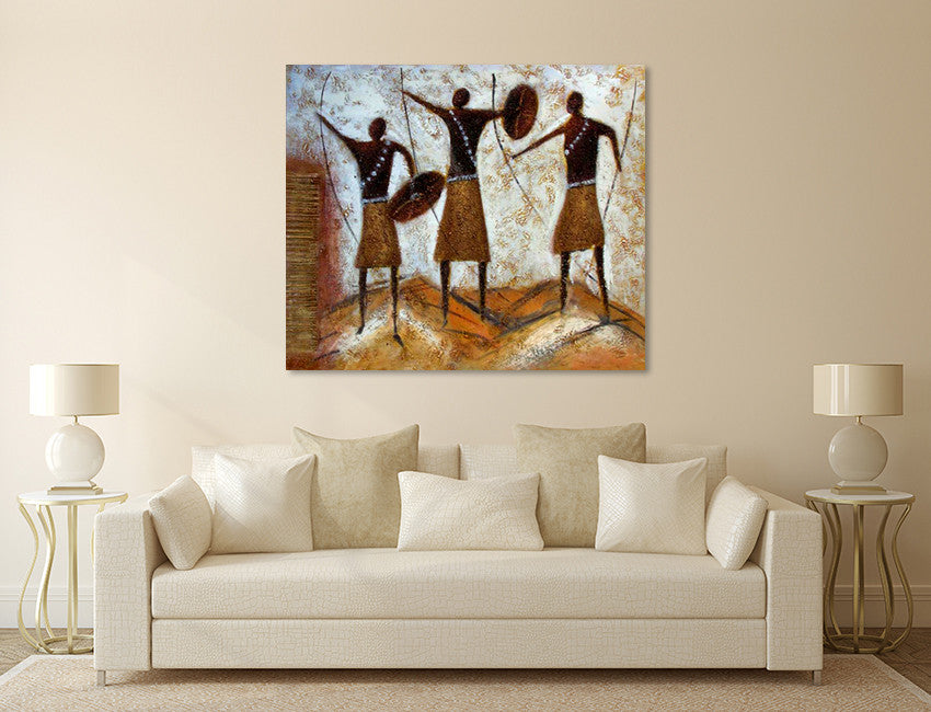 Men of Valor on the wall