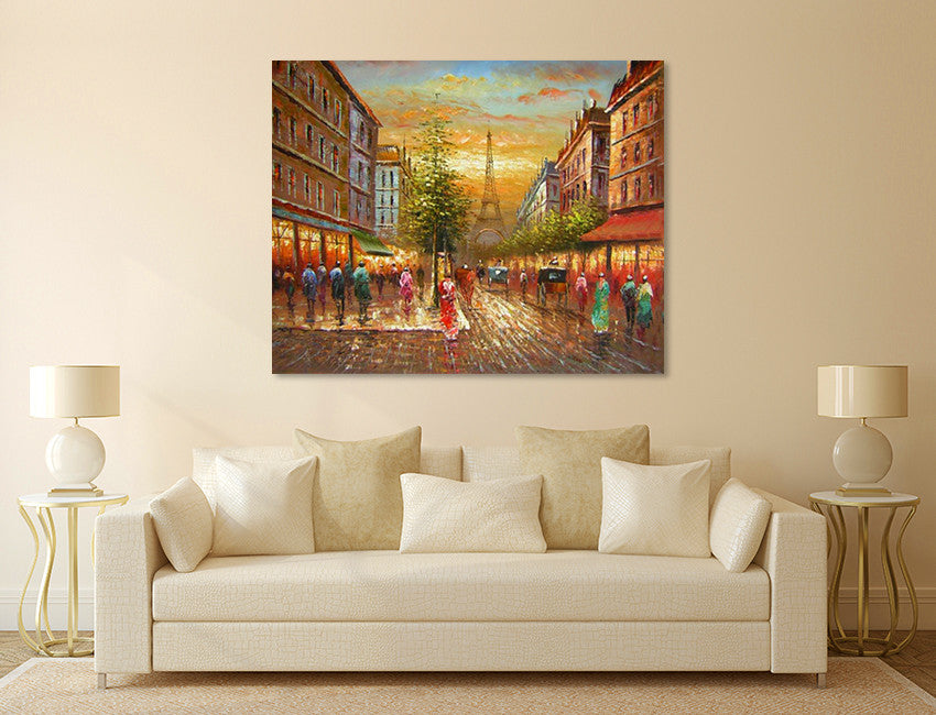 Eiffel on the wall