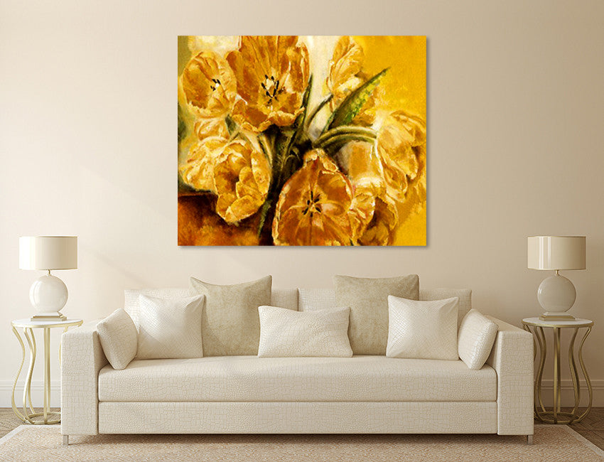 Sunny Bouquet on the wall