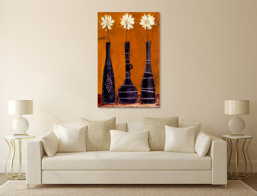 Cheerful Threesome on the wall