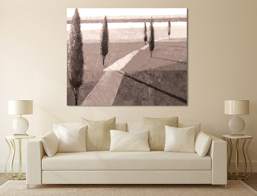 Beginning of Journey I on the wall