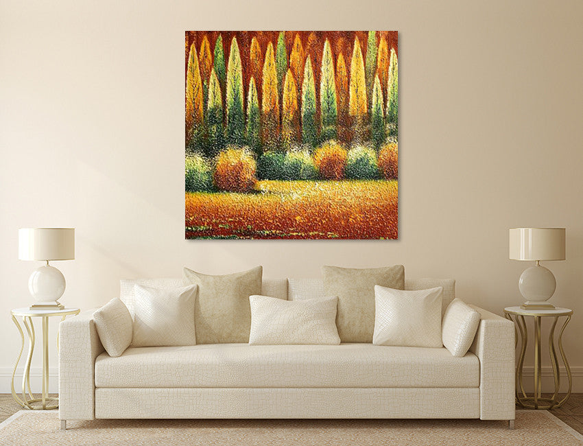The Hidden Garden on the wall